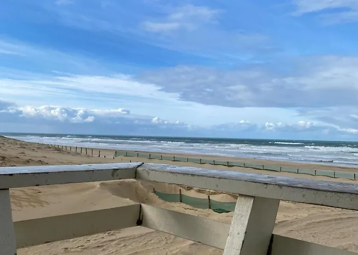 Ferienhaus Beautiful 67 M Duplex With Gardengolf View Moliets-et-Maa